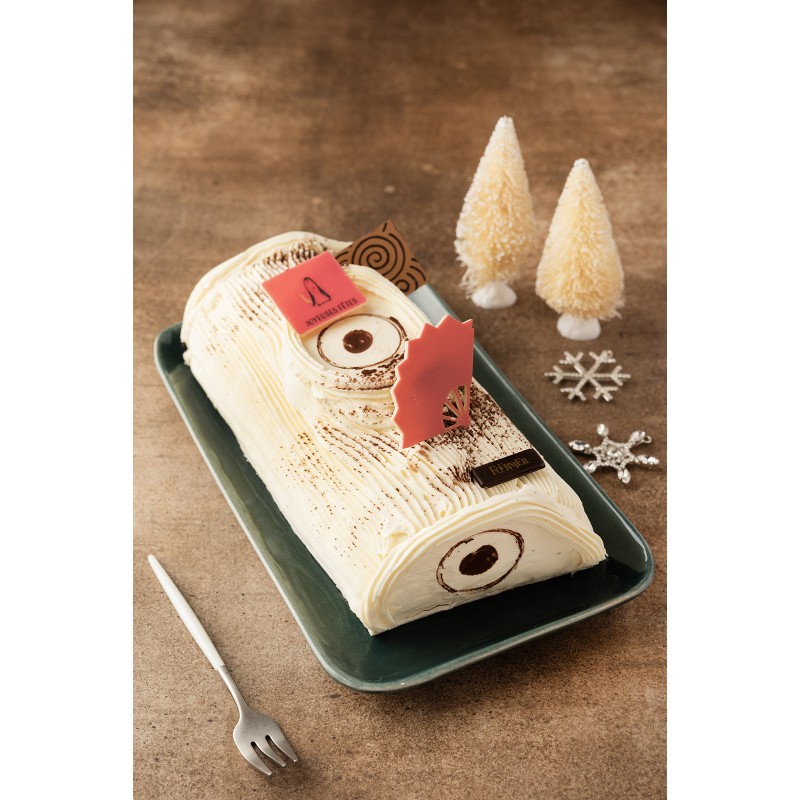 Bûche traditionnelle VANILLE