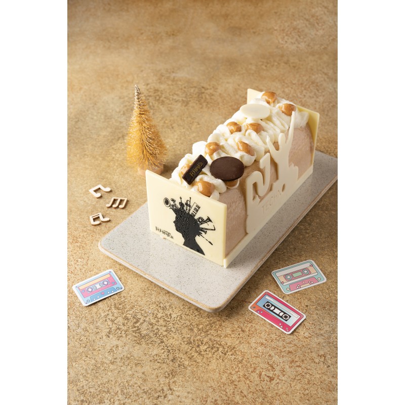 Bûche glacée : Techno