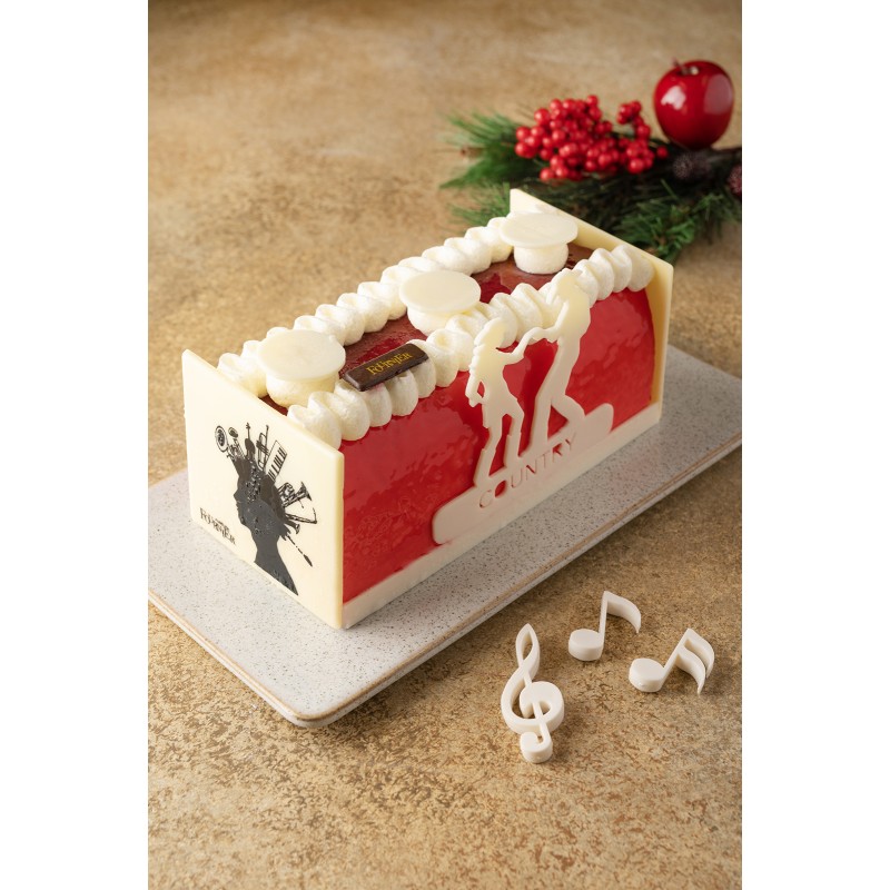 Bûche glacée : Country