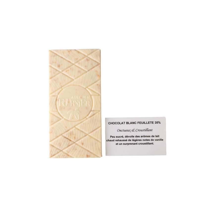 Chocolat blanc feuilleté 35%