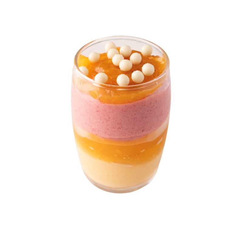 Verrine glacée Pêche...
